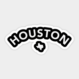 Houston TX Sticker